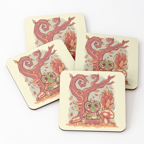 Item preview, Cozy Autumn Days Frog designed and sold by TechraNova.