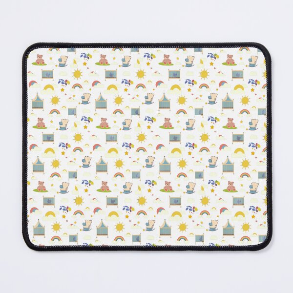 Item preview, Cozy Teddy & Sunny Cloud Nursery Design designed and sold by AlienTechs.
