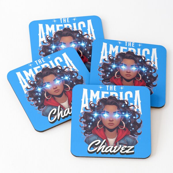 Item preview, The America Chavez designed and sold by Dollette Heaven.