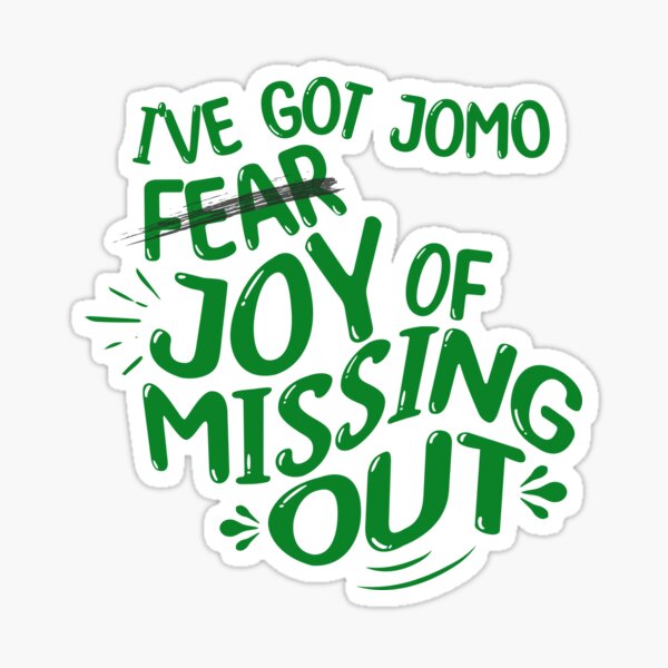 Item preview, Joy Of Missing Out designed and sold by DebtFreeDesigns.