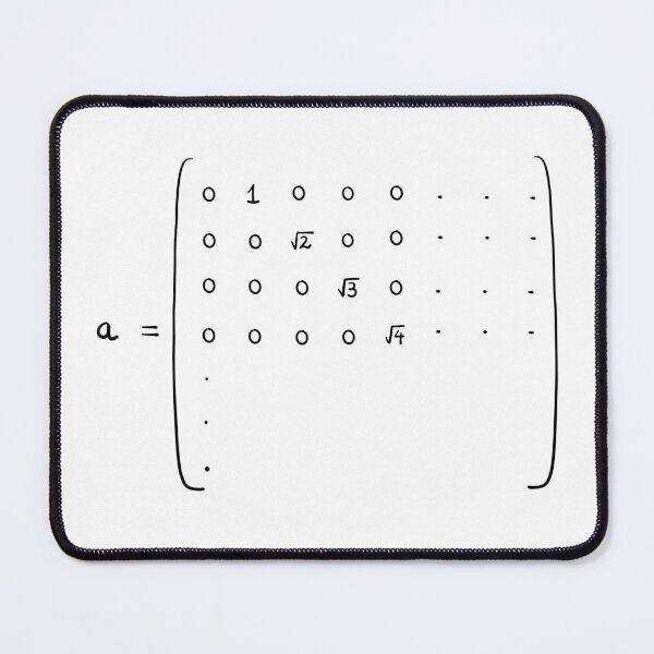 Item preview, Matrix representation Quantum Mechanics  designed and sold by Preety Padhiyar.