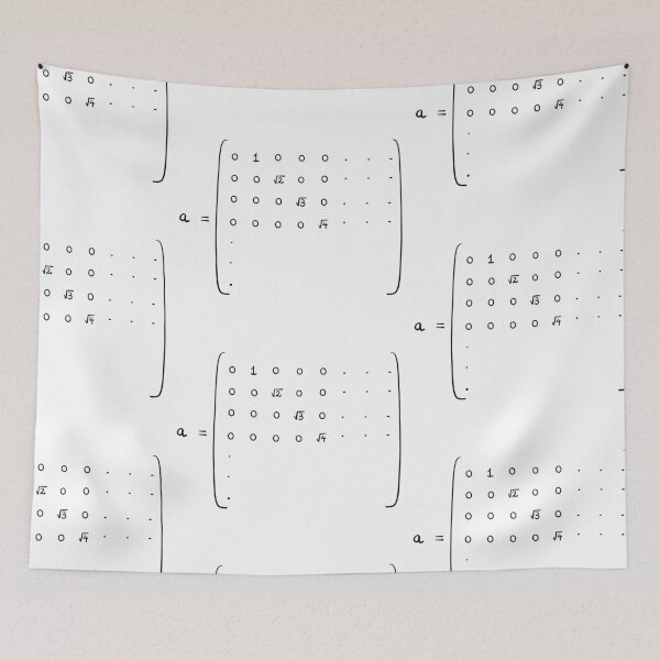 Item preview, Matrix representation Quantum Mechanics  designed and sold by Preety Padhiyar.