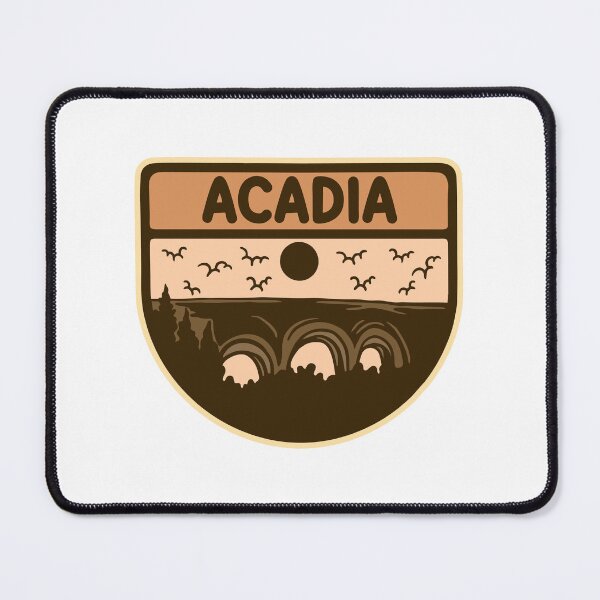 Item preview, ACADIA NATIONAL PARK BADGE designed and sold by NGAULASTUDIO.