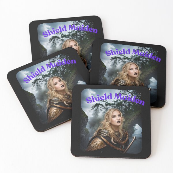 Item preview, Shield Maiden, female warrior, Viking designed and sold by Jennifer Morcom.