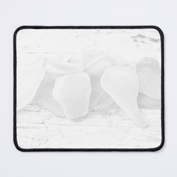 Item preview, IMAGE PRINT ONLY White Sea Glass - Calming Minimalist Calm Space Minimalism - Appearance Light Gray Beach Glass - Photo 1 of 8 designed and sold by Beachy.