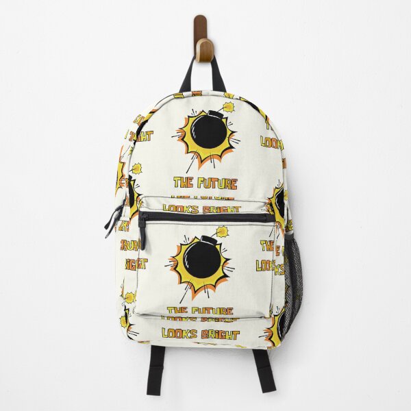 Item preview, The Future Looks Bright. Ironic Comic-Style Explosion Dark Homour designed and sold by Rebel-Design.