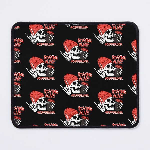 Item preview, Staying Alive #Coffeelover designed and sold by blancheart1.