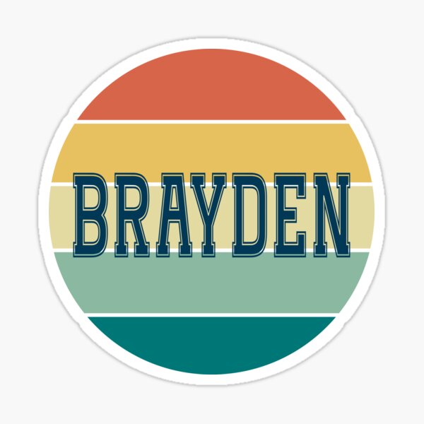 Item preview, Brayden Name designed and sold by Jeallan Designs.