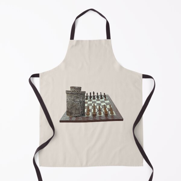 Item preview, Thessaloniki's White Tower on chess board designed and sold by Art By M.