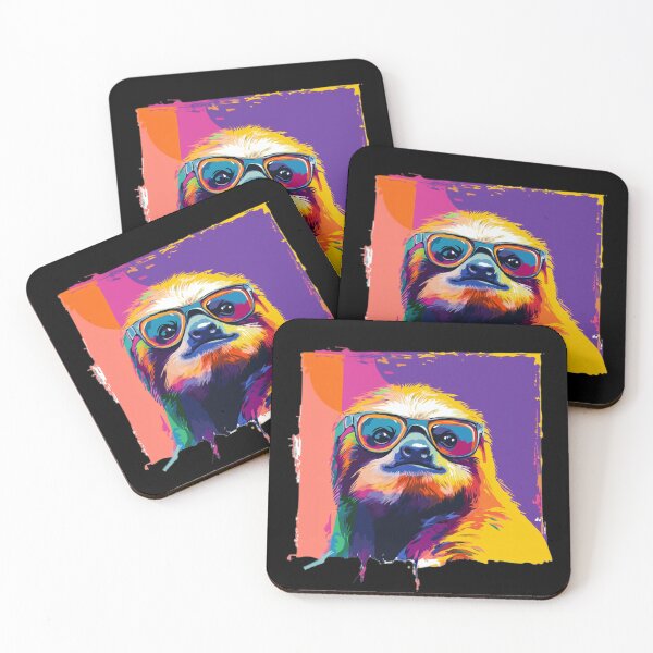 Item preview, Funny Sloth Vibes – Retro Lazy Life Graphic Tee designed and sold by harmzk90.