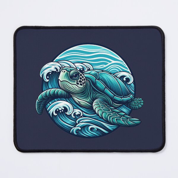 Item preview, sea turtle wave surf designed and sold by Asweet1.