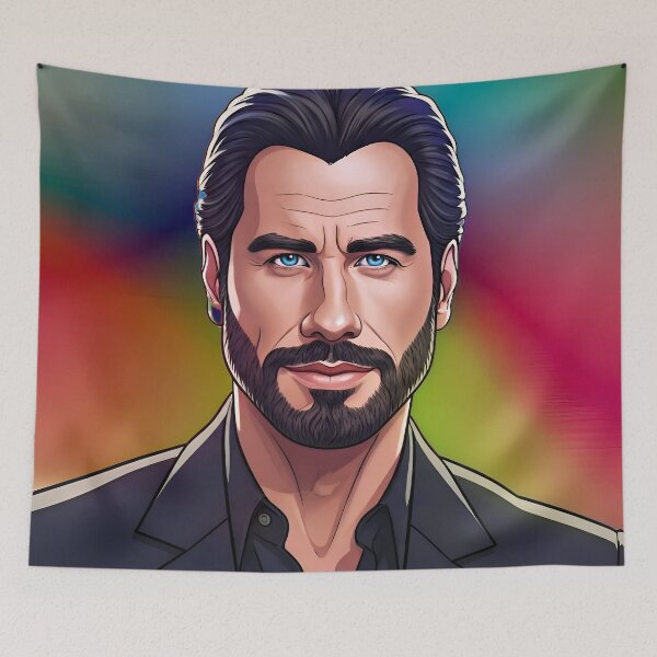 Item preview, John Travolta (Painting) designed and sold by cmphotographs.