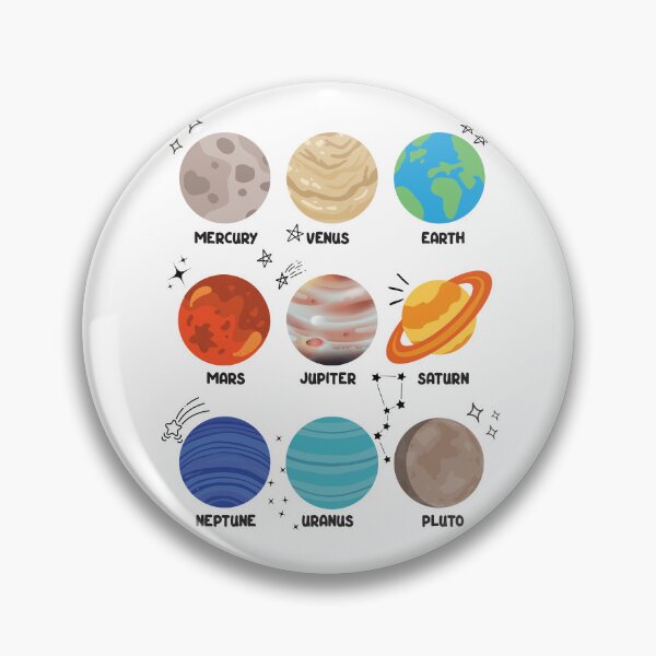 Item preview, Planets of the Solar System designed and sold by Rhu Creations.