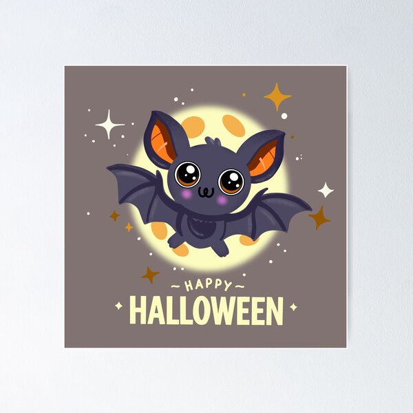 Item preview, Happy Halloween Bat designed and sold by ArndtDesign.