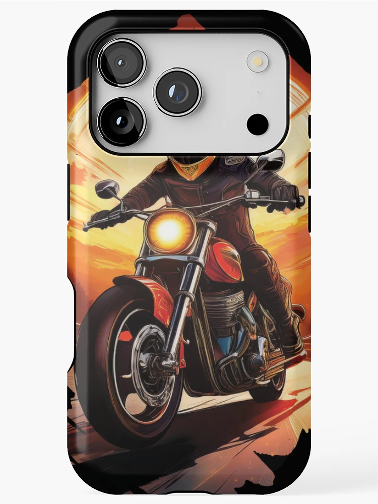 Thumbnail 1 of 4, iPhone Case, Sunset Ride designed and sold by TeeLabDesign.