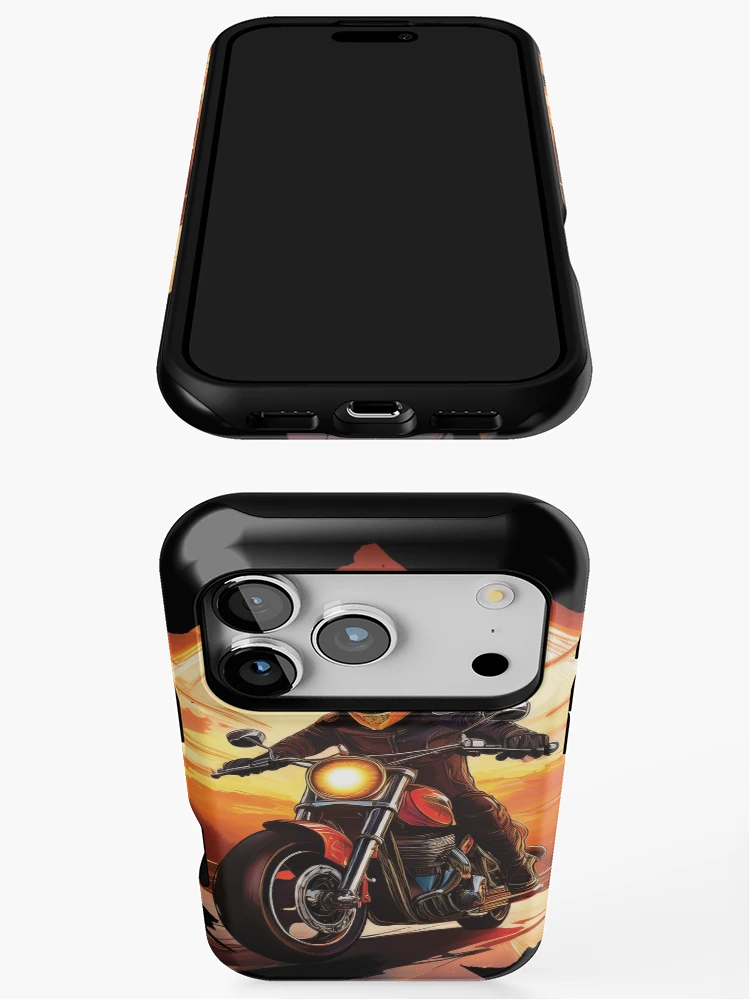 Thumbnail 3 of 4, iPhone Case, Sunset Ride designed and sold by TeeLabDesign.
