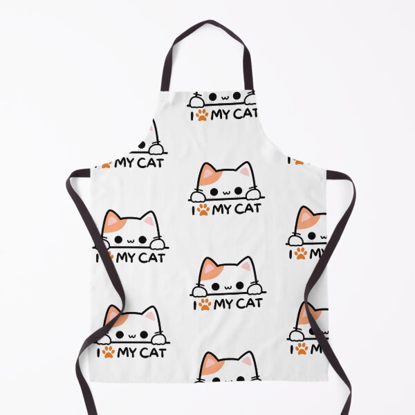 Item preview, I love my cat, paw designed and sold by Rocky Designs.