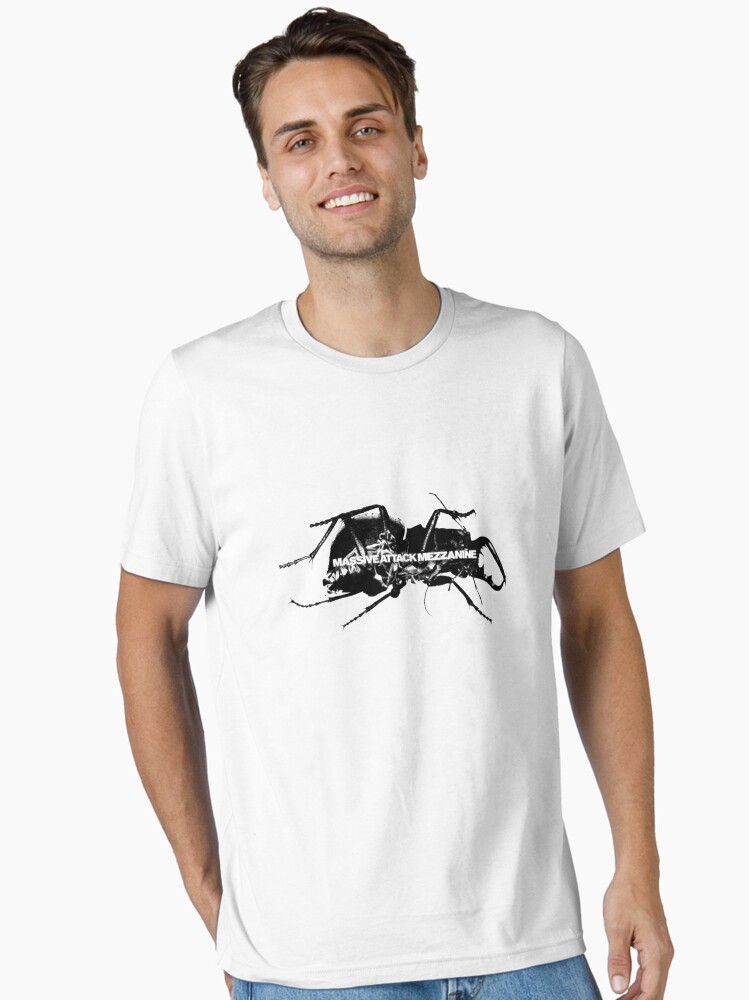Thumbnail 1 of 7, Essential T-Shirt, Massive Attack Mezzanine Album Cover HD designed and sold by ppoetdesigns.