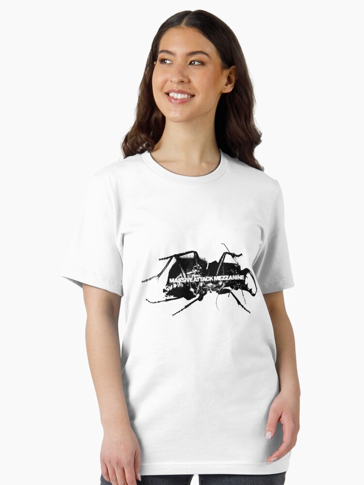 Thumbnail 2 of 7, Essential T-Shirt, Massive Attack Mezzanine Album Cover HD designed and sold by ppoetdesigns.