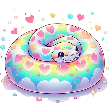 Artwork thumbnail, Ball python Abstract by Pleasant471