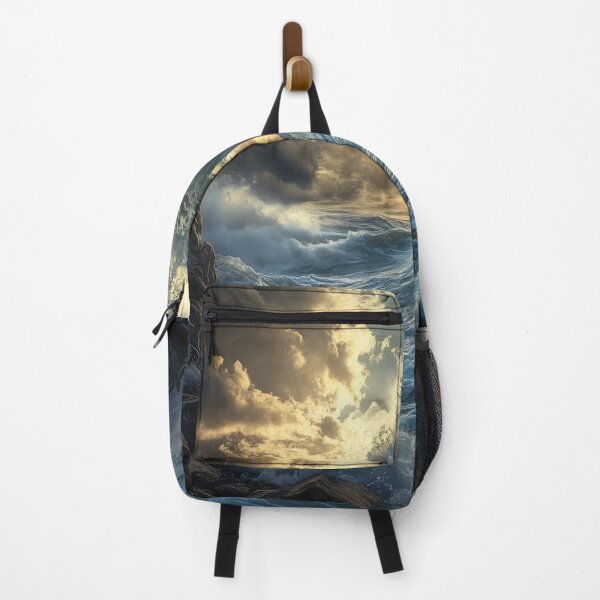 Item preview, Giant Wave Crashing designed and sold by AIArtArchitect.