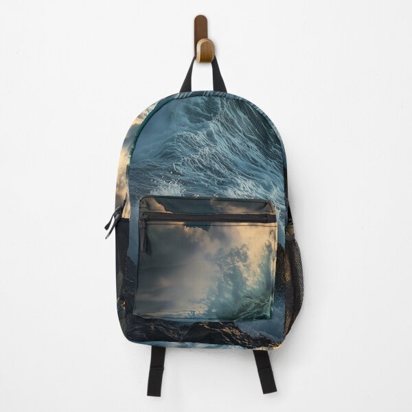 Item preview, Ocean Wave Crashing designed and sold by AIArtArchitect.