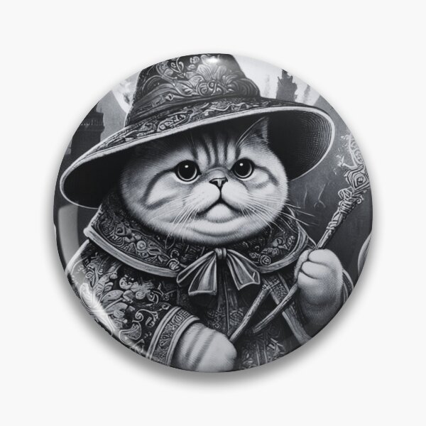 Item preview, Kitty wizard prepares for hallowen party in dark style designed and sold by Purpleflex.