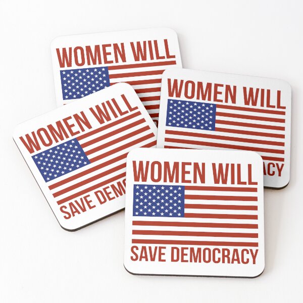 Item preview, Women will save democracy  designed and sold by Rachel the Artist .