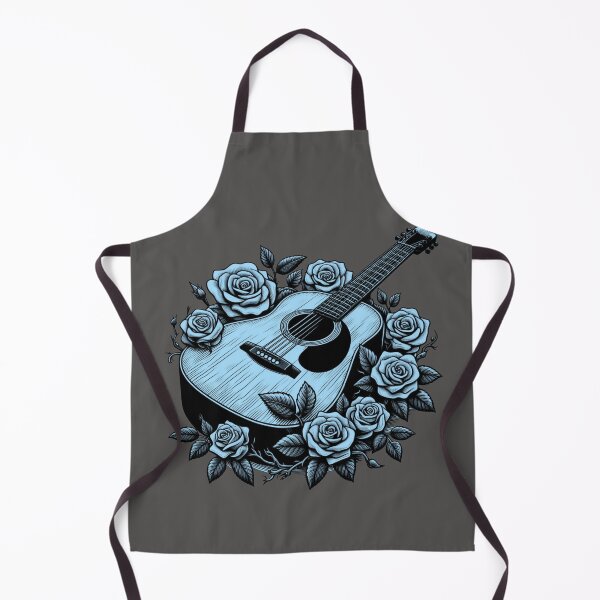 Item preview, Flowers growing from the guitar designed and sold by goAnecha.