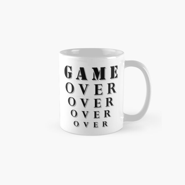 Item preview, Game Over - Einfache schwarze Typografie designed and sold by WD-Artist.