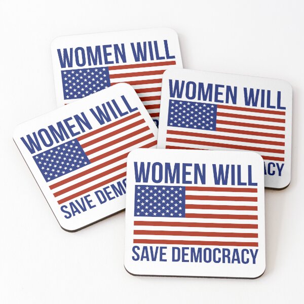 Item preview, Women will save democracy  designed and sold by Rachel the Artist .
