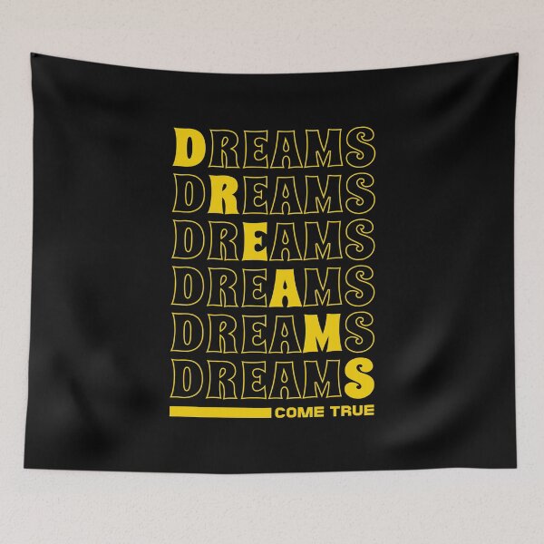 Item preview, Dreams Come True Inspirational Quote designed and sold by NessiCreates.