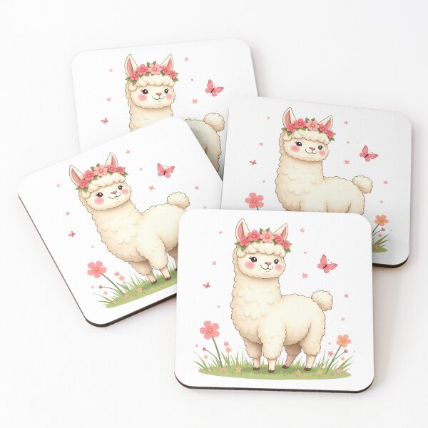Item preview, Kawaii Llama designed and sold by WildlifeInc.