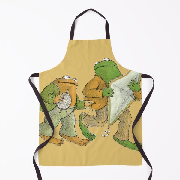 Item preview, Frog and Toad literary cottagecore illustration designed and sold by egomsrud.