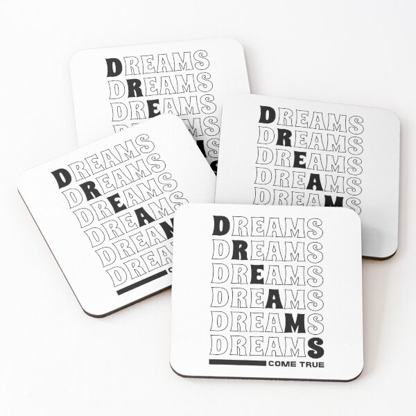 Item preview, Dreams Come True Inspirational Quote designed and sold by NessiCreates.