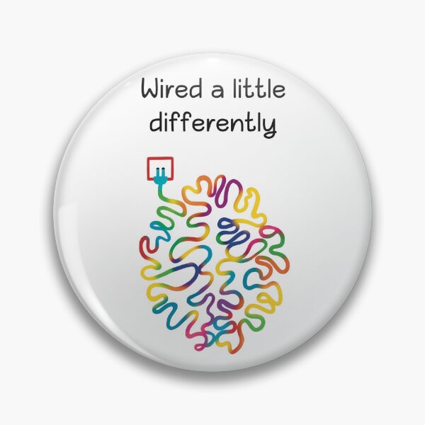 Item preview, Wired a little differently - Connected a little differently designed and sold by Patchouli-Crea.