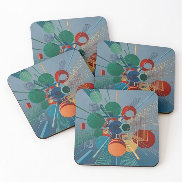 Item preview, Colors and Figures - Abstraction - Part IA designed and sold by kjp-design.