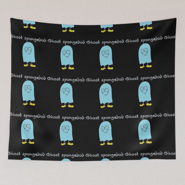 Item preview, Ghost SpongeBob designed and sold by Muse-Mosaic.