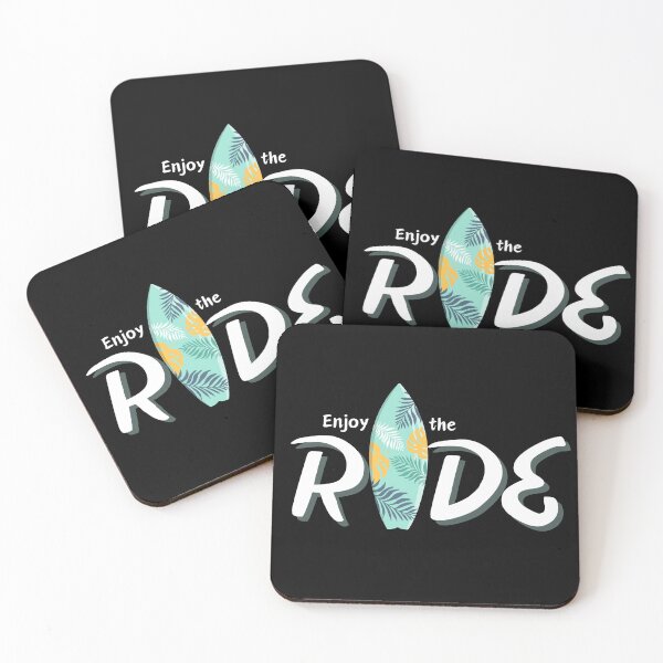 Item preview, Enjoy the Ride Surfboard  designed and sold by SunandShade.