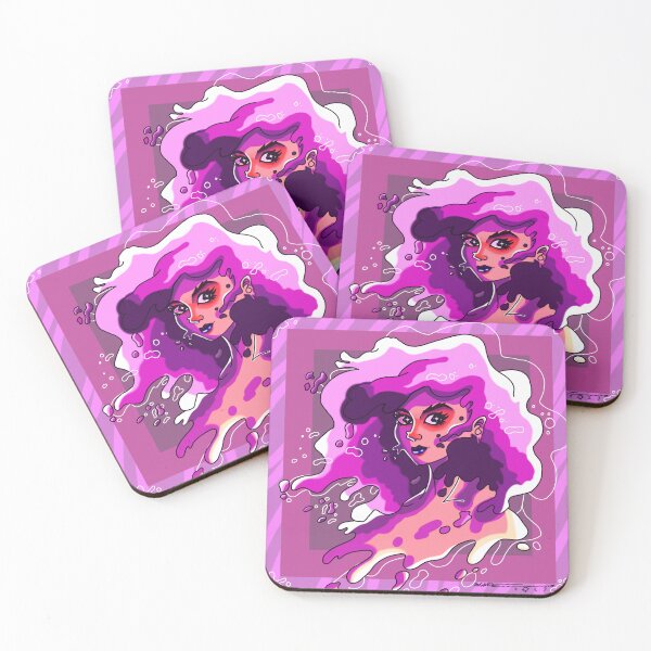 Item preview, The Liquefied Purple Lady designed and sold by RLWhiteartwork.
