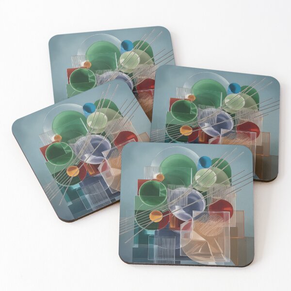 Item preview, Colors and Figures - Abstraction - Part IB designed and sold by kjp-design.