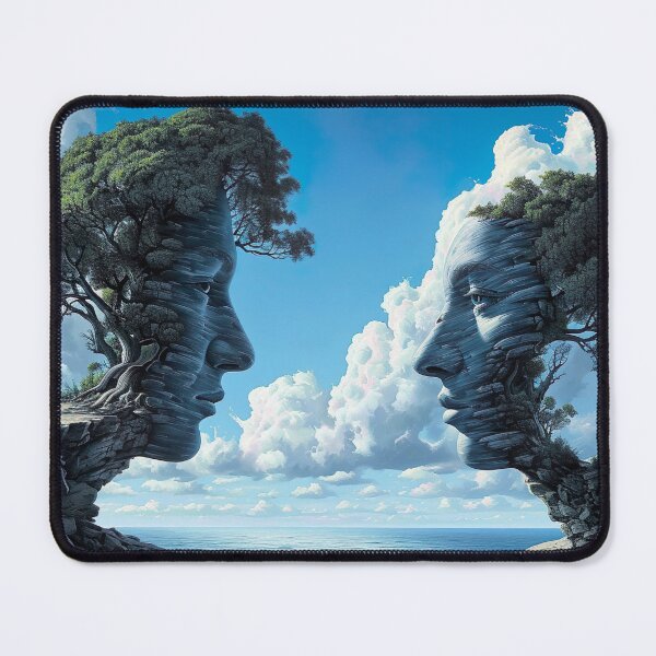 Item preview, Optical - Nature Faces designed and sold by KootenayDesigns.