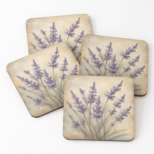 Item preview, Scented Serenity: A Timeless Lavender Portrait designed and sold by TisaMayfly.