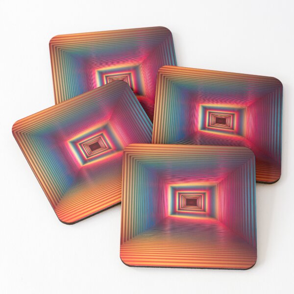 Item preview, Optical - Neon Rectangle designed and sold by KootenayDesigns.