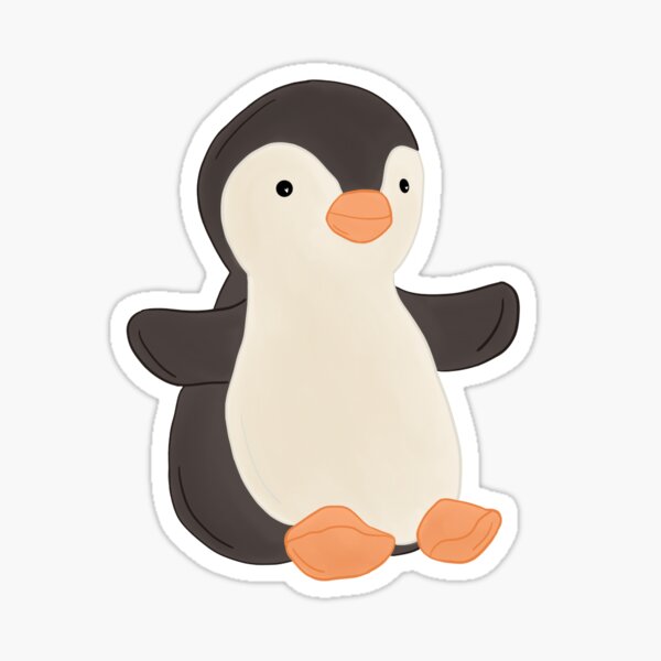 Item preview, plushie penguin designed and sold by hathawgay.
