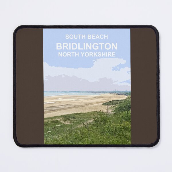 Item preview, Bridlington Yorkshire Travel location poster designed and sold by BarbaraGlebska.