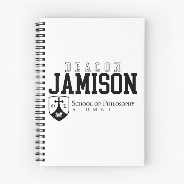 Item preview, Dcn. Jamison School of Philosophy Alumni (black on white) designed and sold by declanreimer.