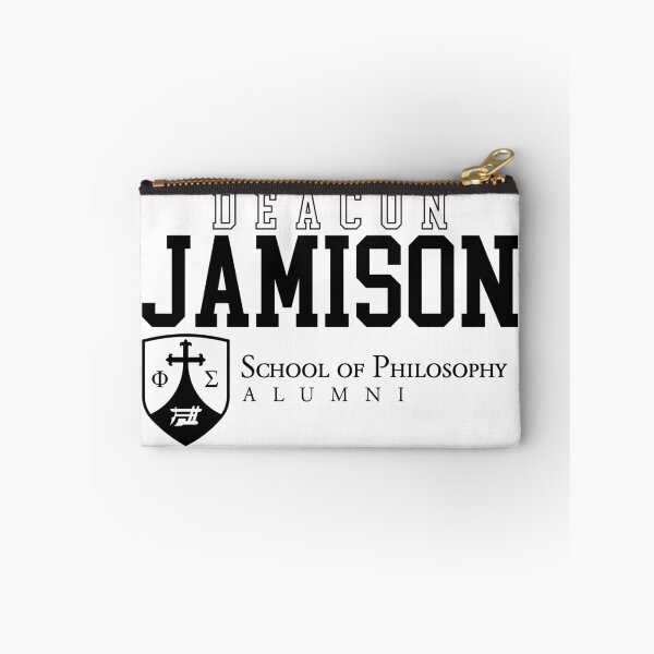 Item preview, Dcn. Jamison School of Philosophy Alumni (black on white) designed and sold by declanreimer.