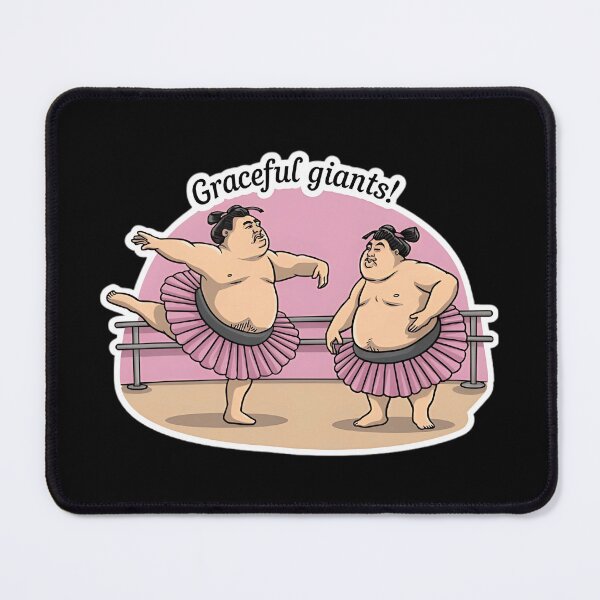 Item preview, Sumo Wrestlers Dancing Ballet , Graceful Giants designed and sold by Hotshots Design.