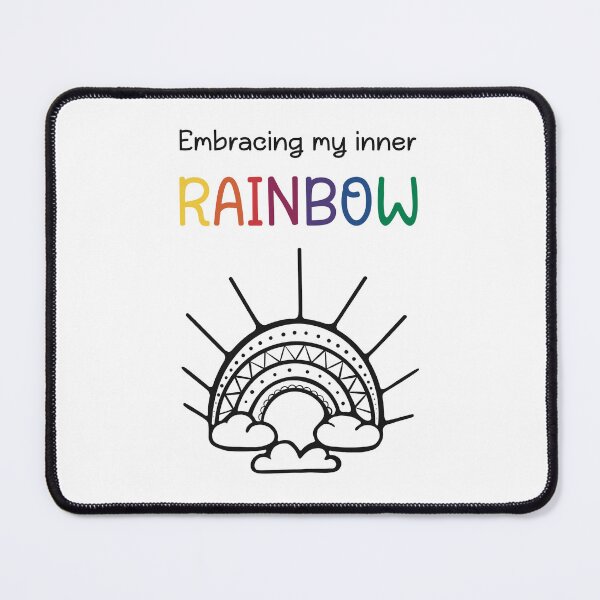 Item preview, Embracing my inner rainbow - Embracing my inner rainbow designed and sold by Patchouli-Crea.
